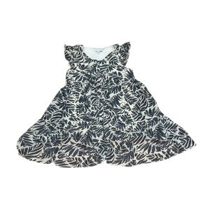 Hayden tropical leaf mini dress